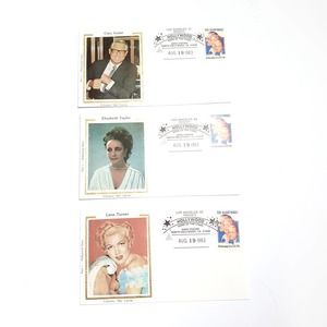 Vintage | Hollywood Stars First Day Covers